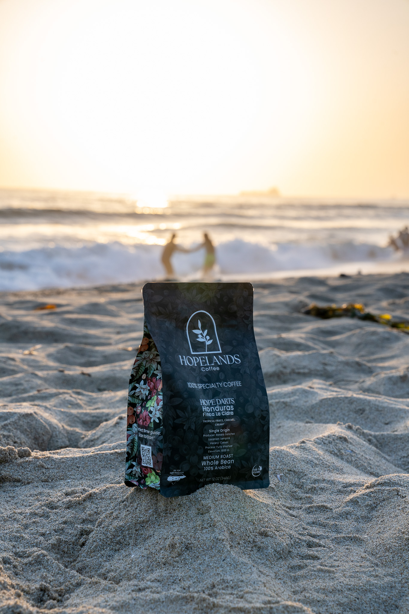 Hopelands Cofee Bag Side